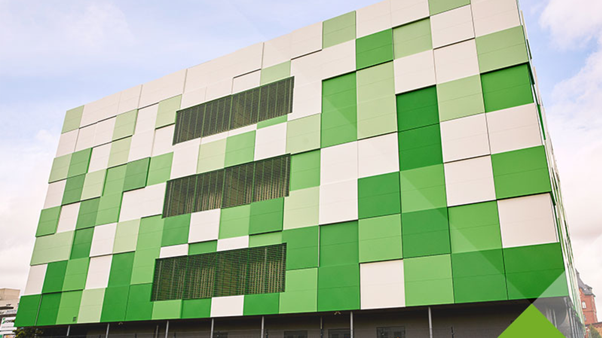 Architektur des Maincubes-Rechenzentrums